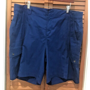 ZIG ZAG Cargo SHORTS Style & Co Plus style 54676W Admiral Blue NEW WITH TAGS 20W